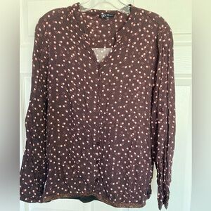 Brown Long-sleeve Shirt